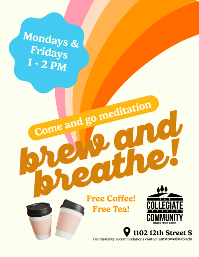 Brew and Breathe Drop In Meditation
